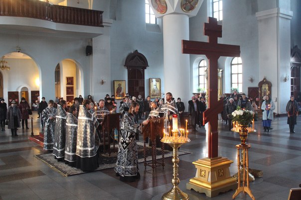 Чин Пассии в Казанском кафедральном соборе